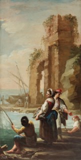 Harbour Scene, 1784. Creator: Mariano Salvador de Maella.
