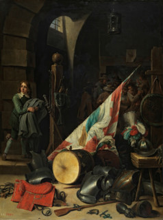 The Guard-Room, between 1640 and 1650. Creator: David Teniers II.