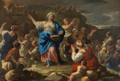 The Song of the Prophetess Miriam, c1687. Creator: Luca Giordano.