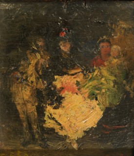 Violation of the Ninth Commandment, c1881. Creator: Antonio Pérez Rubio.