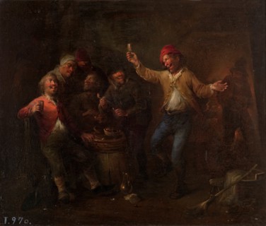 Drinkers, 1652. Creator: David Teniers II.