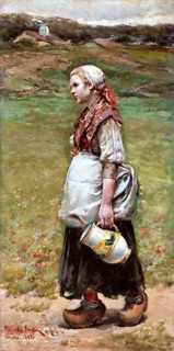 Path to the Spring, 1893. Creator: Alfredo Souto Cuero.