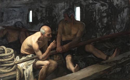 The Galley Slaves, c1897. Creator: Cesar Alvarez Dumont.