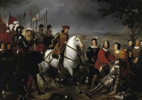 Gonzalo Fernández de Córdoba at the Battle of Cerignola, 1835. Creator: Federico de Madrazo y Kuntz.