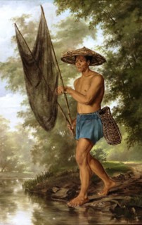 Fisherman from Satag, 1875. Creator: Félix Resurrección Hidalgo.