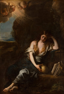The Magdalene in the desert, c1675-c1680. Creator: Francisco Ignacio Ruiz de la Iglesia.
