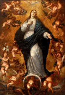 The Immaculate Conception, c1680. Creator: José García Hidalgo.