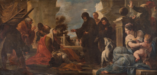 Miracle of Saint Francis of Paola, last quarter of the 17th century. Creator: Jose Ximenez Donoso.