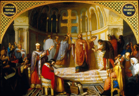 Third Council of Toledo, 1862. Creator: José Martí y Monsó.