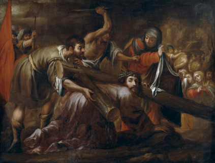 Christ on the way to Calvary and Saint Veronica, c1660. Creator: Juan de Valdés Leal.