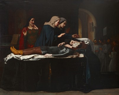 The Lovers of Teruel, 1857. Creator: Juan García Martínez.