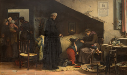 Happiness is always incomplete!, 1892. Creator: Luis García Sampedro.