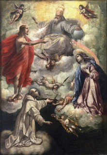 Vision of St Bruno, late 16th-early 17th century.  Creator: Rutilio di Lorenzo Manetti.