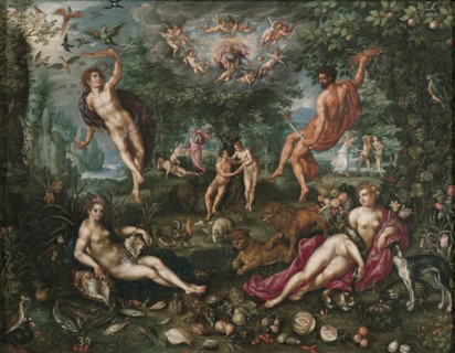 Paradise with the Four Elements, 1606. Creators: Denys van Alsloot, Hendrick de Clerck.