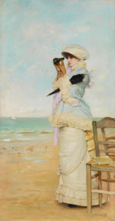In view, 1880.  Creator: Vicente Palmaroli y González.