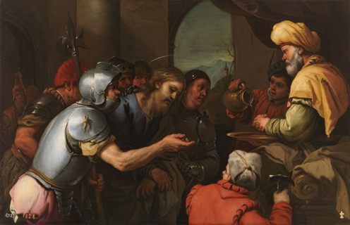 Pilate washing his Hands, between 1655 and 1675. Creator: Luca Giordano.