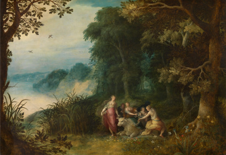 The Rape of Europa, 1621. Creator: Abraham Govaerts.