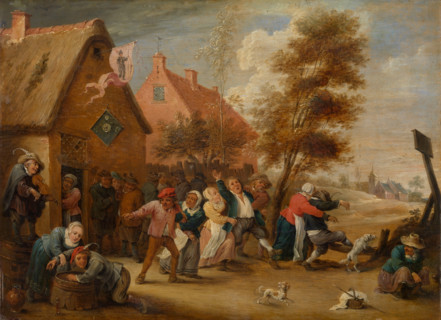Rural feast, 1641. Creator: Abraham Teniers.