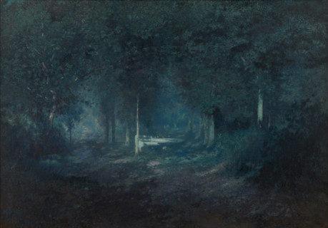Wood by Moonlight. Creator: Adriaan Joseph Heymans.