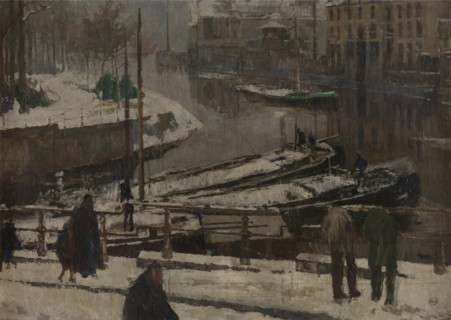 Thaw in Ghent, c1902. Creator: Albert Baertsoen.