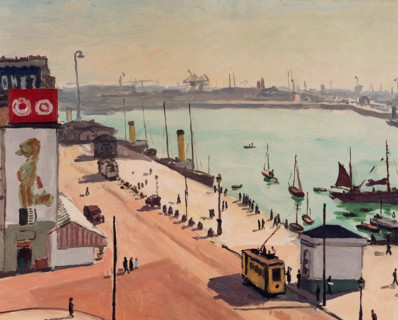 Le quai du Havre, 1934. Creator: Albert Marquet.