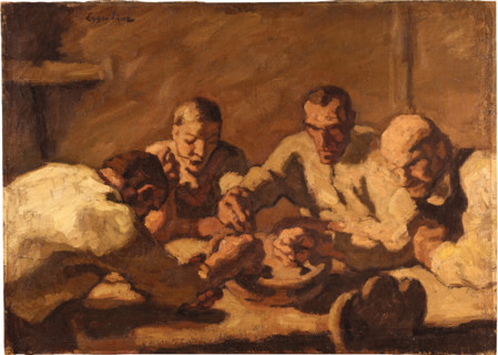 The Meal, c1920-1921. Creator: Albin Egger-Lienz.