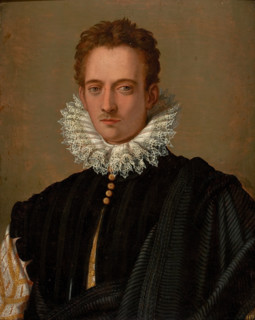 Portrait of a Florentine Nobleman (Piero de Medici?). Creator: Alessandro Allori.