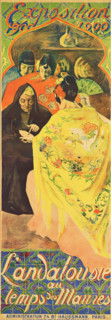 Exposition "L'Andalousie au temps des Maures", 1900. Creator: Alexandre Lunois.