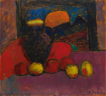 Still life, 1910. Creator: Alexei Jawlensky.