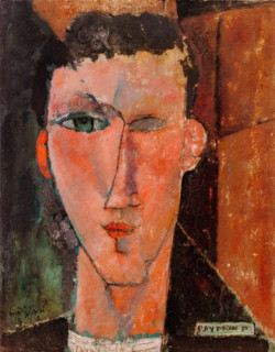 Raymond Radiguet, 1915. Creator: Amadeo Modigliani.