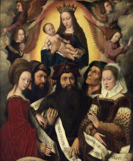 Deipara Virgo (The Glorification of the Virgin). Creator: Ambrosius Benson.
