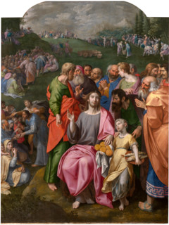 The Miracle of the Five Loaves and Two Fishes, 1598. Creator: Ambrosius Francken I.