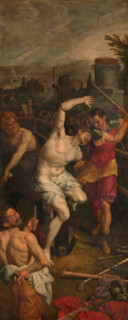 The Martyrdom of Saint Sebastian, c1575. Creator: Ambrosius Francken I.