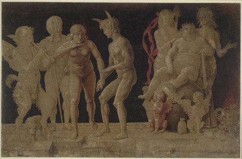 Allegory of Vice and Virtue, c1490-1506. Creator: Andrea Mantegna.