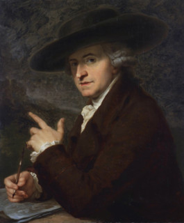 Portrait of Antonio Pietro Francesco Zucchi (1726-1795), 1781. Creator: Angelika Kauffmann.