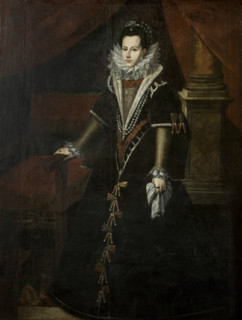 Portrait of the Infanta Catherine Michelle of Spain (1567-1597), 17th century. Creator: Anon.