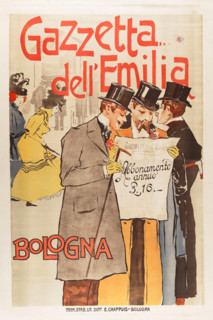Gazzetta dell'Emilia, 1898. Creator: Anon.