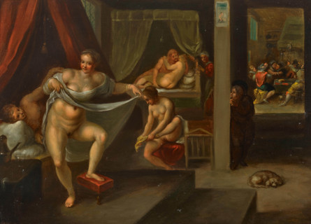 The house of desires, 17th century. Creator: Anon.