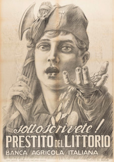 Prestito del Littorio - Banca Agricola, 1926. Creator: Anon.