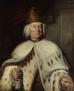 Portrait of Doge Alvise IV Mocenigo (1701-1778), 18th century. Creator: Anon.