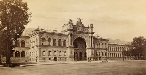 Le Palais de l'Industrie et des Beaux-arts, Paris, c1860-1870. Creator: Anon.