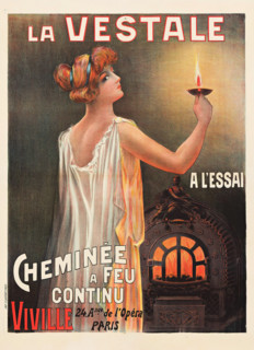 La Vestale. Cheminée à feu continu, 1898. Creator: Anon.