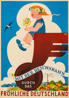 Through Cheerful Germany with the Reichsbahn, 1937. Creator: Anon.