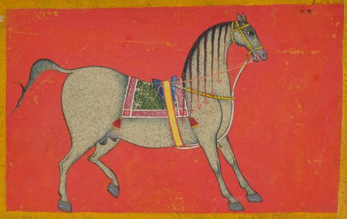 A stallion, Second Half of the 17th cen. Creator: Anon.