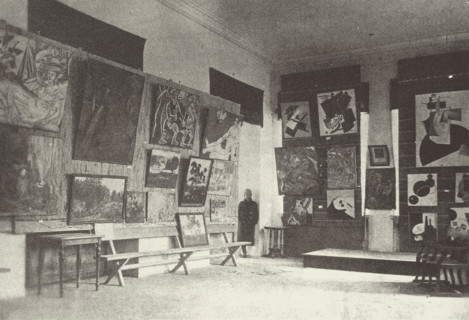 Before being transported from the Moscow Museum of Artistic Culture to the museum in Penza.... Creator: Anon.