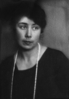 Portrait of Liubov Popova, 1920. Creator: Anon.