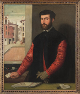 Self-Portrait, 1552. Creator: Antonio Badile IV.