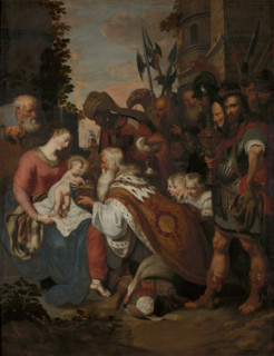 The Adoration of the Magi, c1615. Creator: Artus Wolfordt.