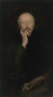 Portrait of Edmond Picard, 1900. Creator: Auguste Leveque.