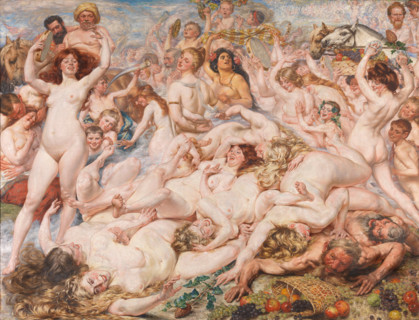 Return from the Vintage, 1903-1904. Creator: Auguste Leveque.